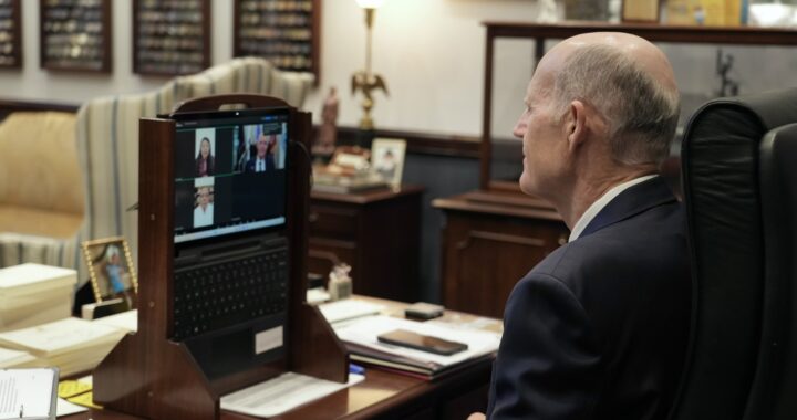 ¡TRANSICIÓN “A PUNTA DE ZOOM”! RICK SCOTT REDOBLA PRESIÓN TRAS REUNIRSE CON JUAN PABLO GUANIPA Y MARÍA OROPEZA