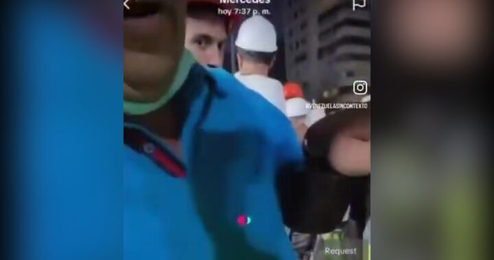PERIODISTA TRANSMITÍA LOS DAÑOS DEL TERREMOTO Y TERMINÓ AMEDRENTADO POR EL SEBIN (video)